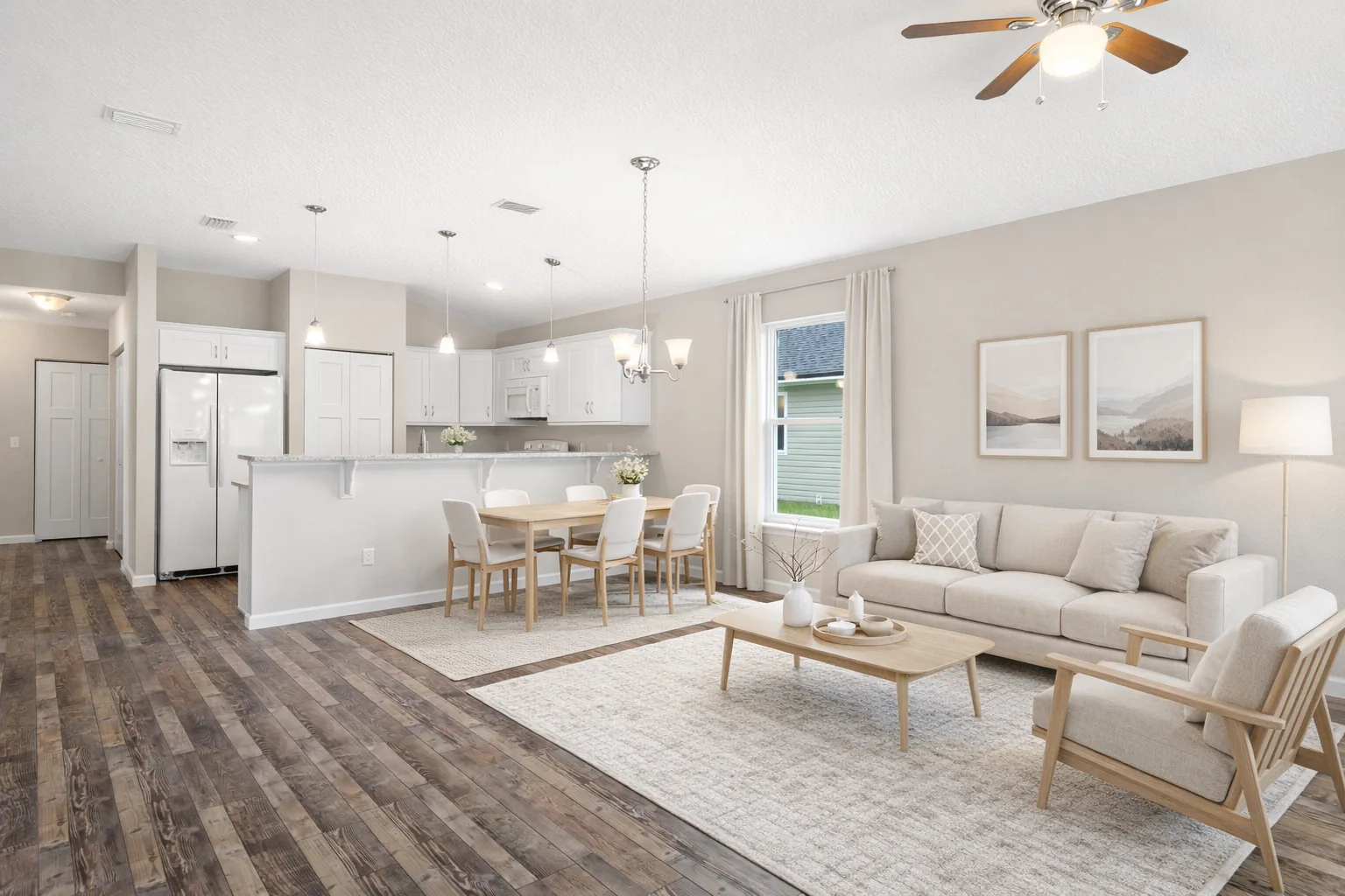 Scandinavian staging example